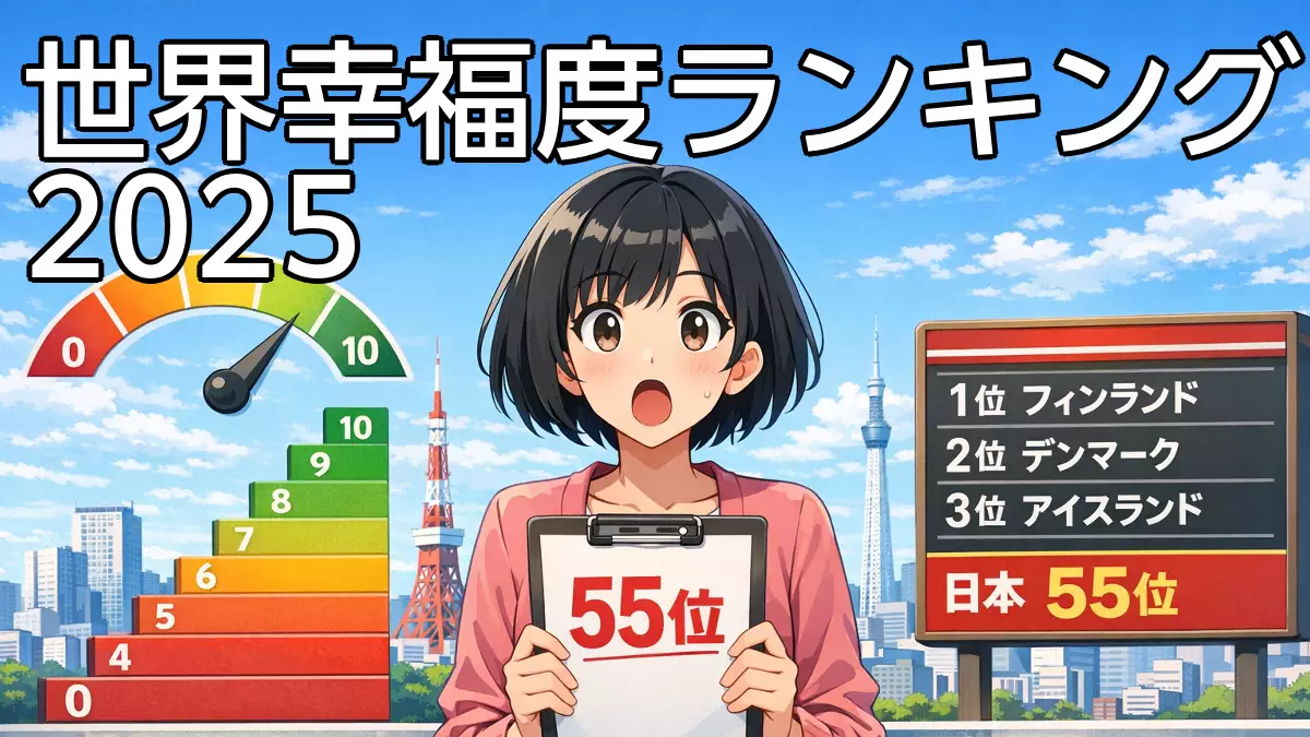 世界幸福度ランキング2025