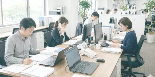 仕事風景